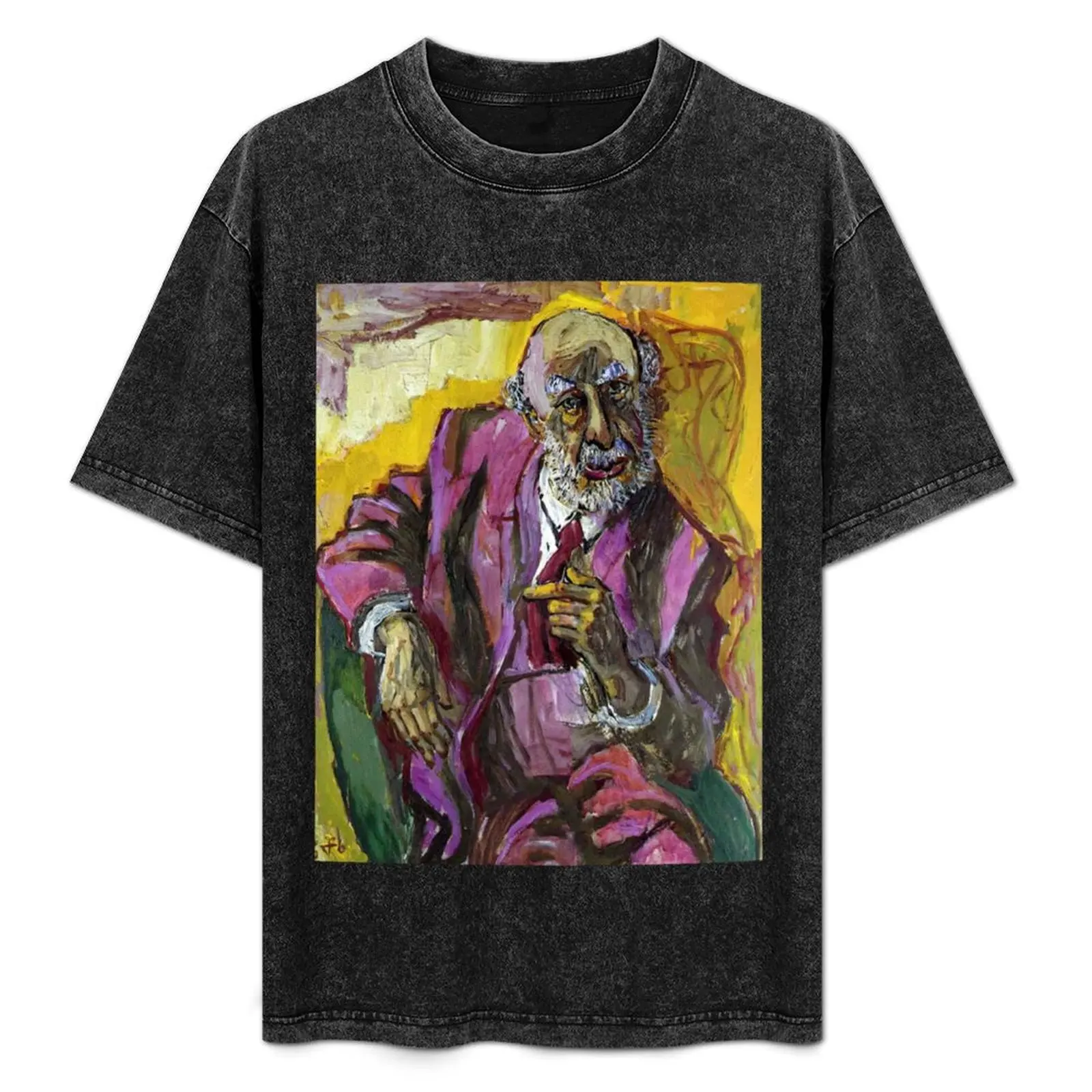 Otto Dix,Fritz Perls T-Shirt vintage plus size tops graphic t shirt vintage T-shirts for men cotton