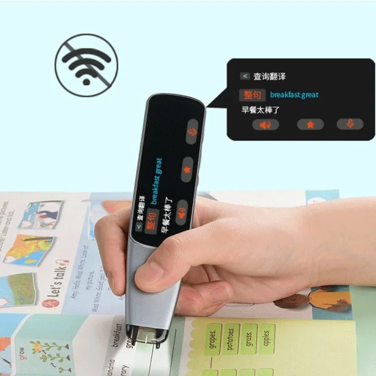 Hot sales Scan Reading Pen OCR Assistive Tool for Dyslexia and Learning Difficulties, Language Translator Learning Machine Pen