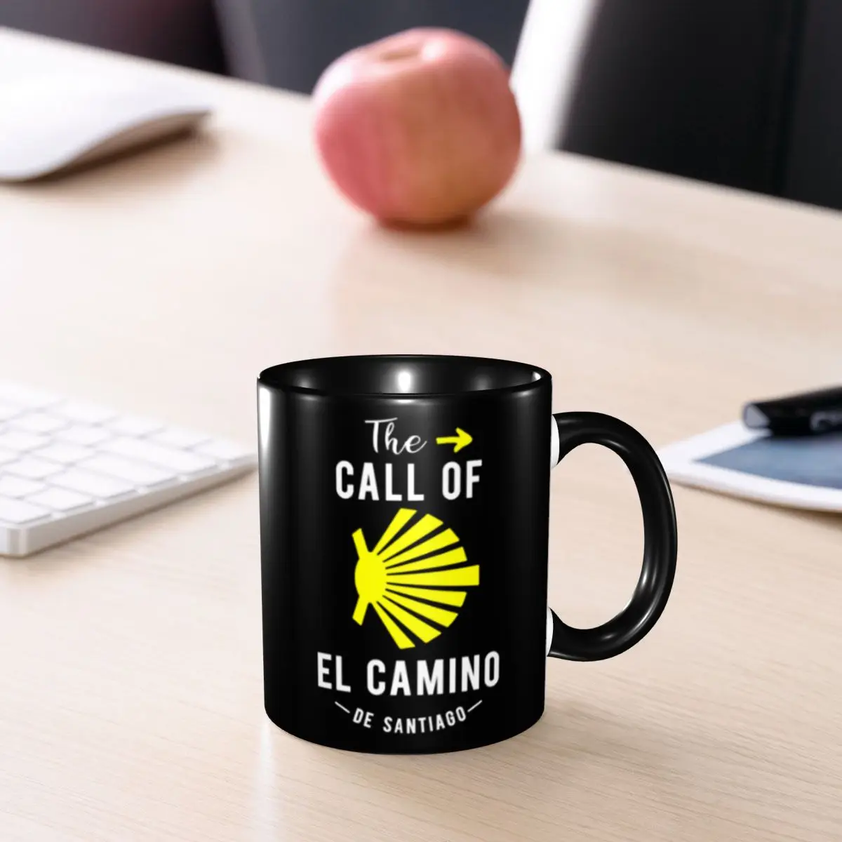 Buen Camino De Santiago Coffee Mug DIY Custom El Camino Way of St. James Ceramic Tea Milk Mug view 6