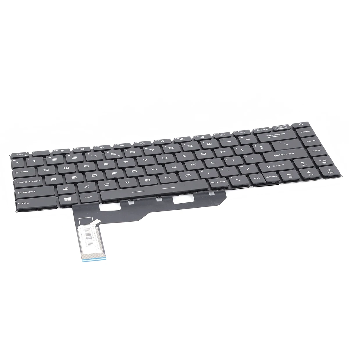 Imagem -02 - Teclado do Portátil dos Eua para Msi Leopardo Preto 10uh 11uh 11ug 11ug 11uh 12ugs Ms1542