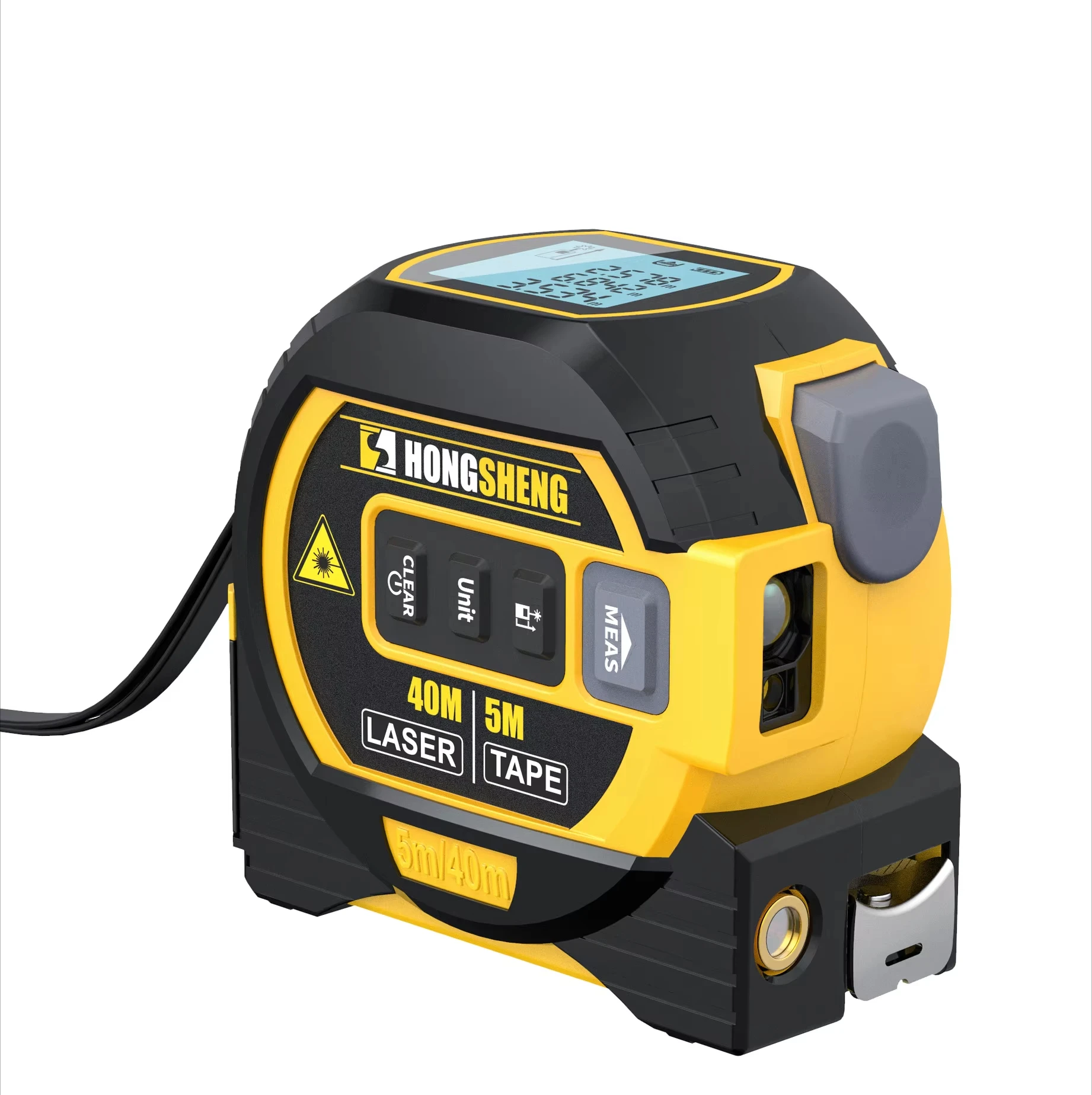 

3 in 1 Three-in-one Laser Distance Meter Steel Tape Distance Meters Indoor Laser Measuring Meter Lasers Ruler/ Range 60 Meters