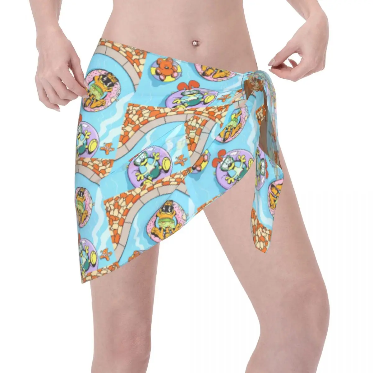 Personalizado para traje de baño, papel tapiz de gatos, pareos cortos para mujer, envoltura de playa para mujer, pareo de Bikini para playa, pareos, traje de baño