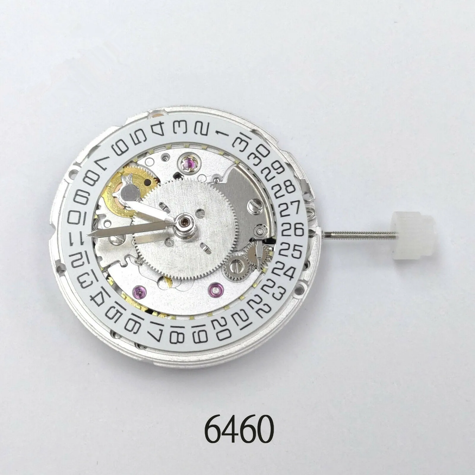 For ETA2836 Automatic Mechanical Watch Movement 4 Hands Date At 3 O'clock 25 Jewels Watch Movement For ETA 2836-2 GMT Watch Part