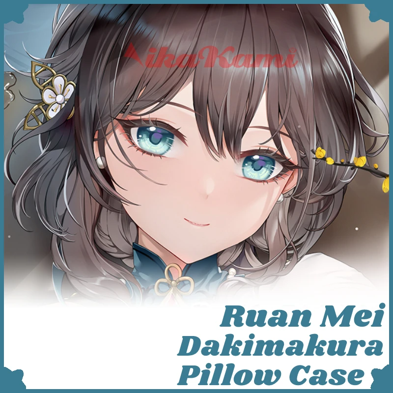 Ruan Mei Dakimakura Honkai Star Rail Pillow Case Full Body Sexy Hugging Cushion Cover Pillowcase Home Bedding Decor Otaku Gift