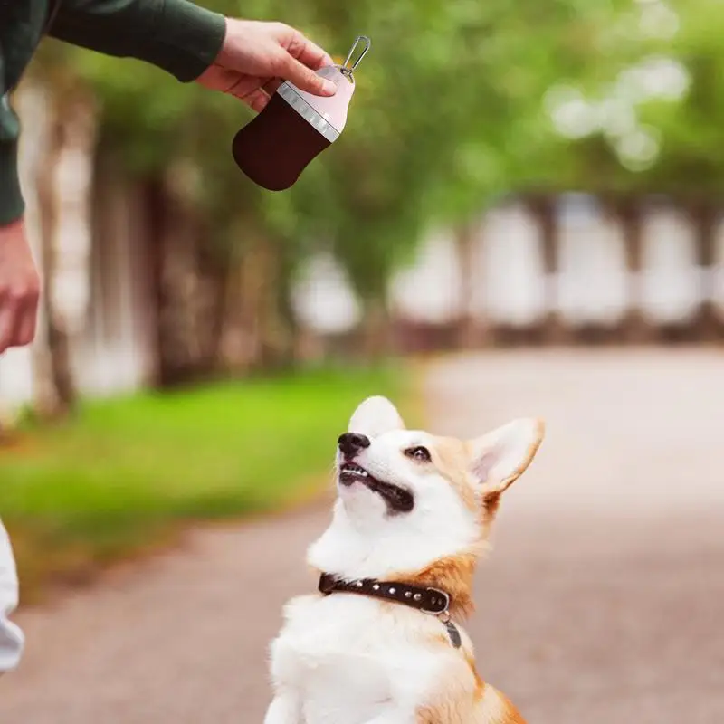 Portable Water Bowl For Dog Dog Supplies Drinking With Carabiner 400ml Good Sealing Pet Small Water Dispenser Dog Travel