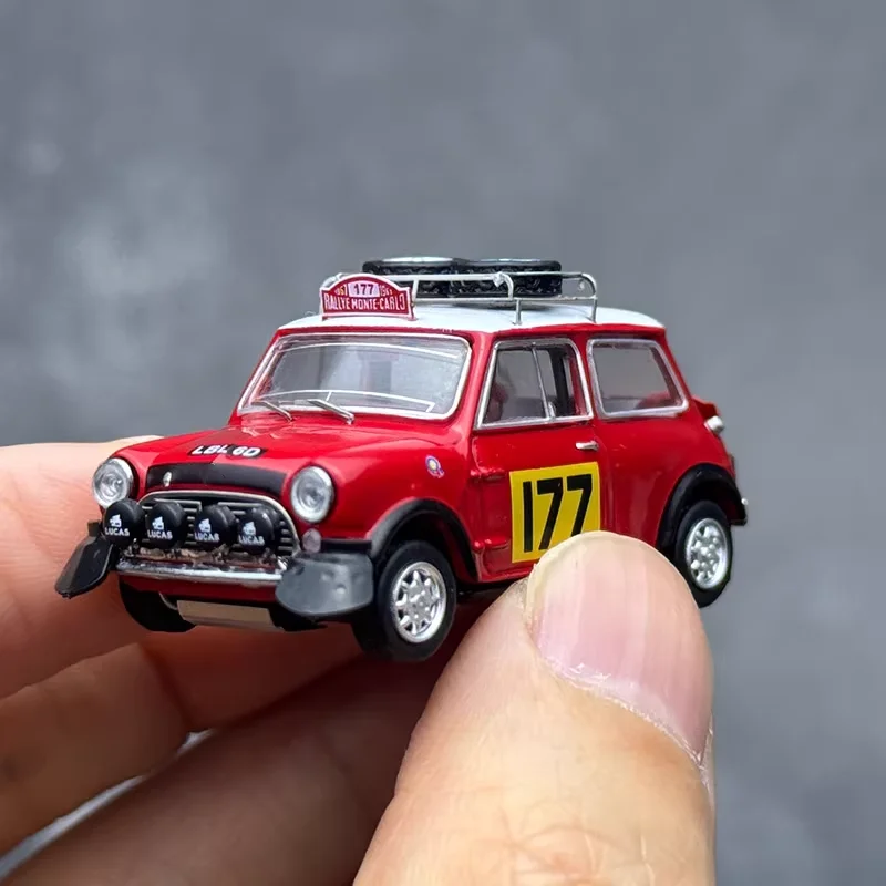 

GCD 1: 64 MINI Monte Carlo Rally Series Racing Red Color Diecast Model car Stocks In 2025