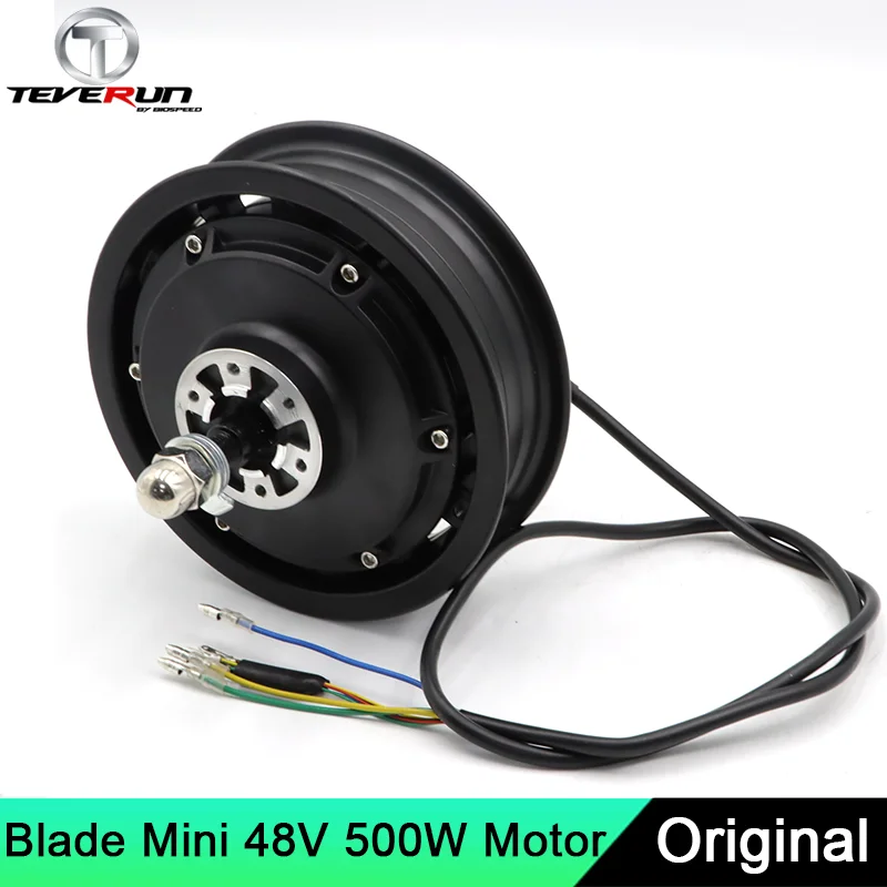 Original Teverun 48V 500W Motor For Blade Mini 48V Electric Scooter Front Rear Universal 500W Power Hub Motor Replacement Parts