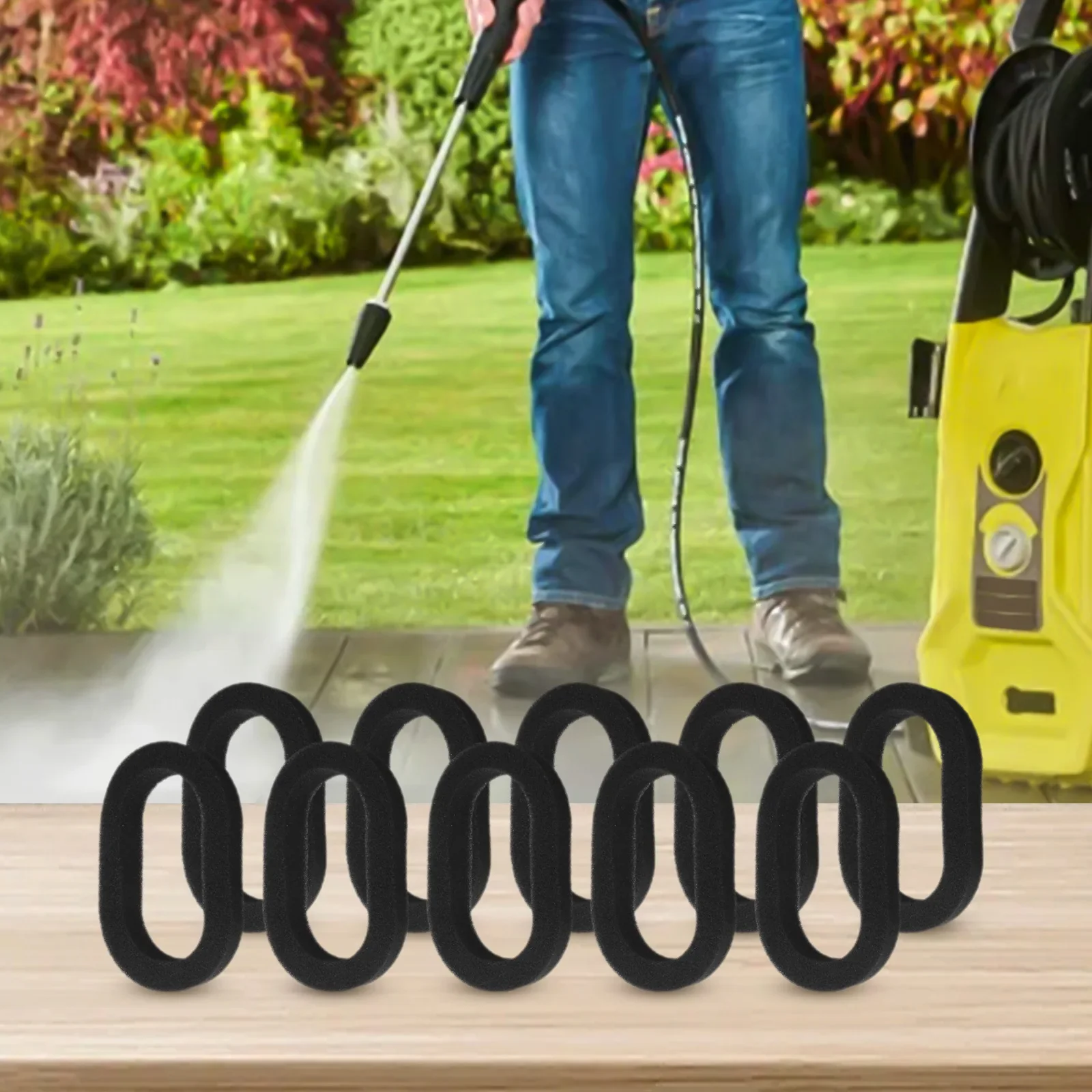 RY용 고압 세척기 공기 필터 802700 RY8C2700 RY 802900   2900PSI 원예 도구 교체 정원 전동 공구 부품