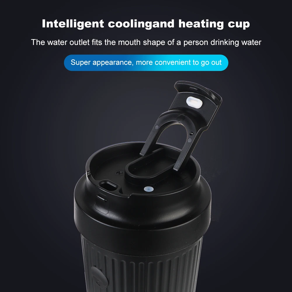 Stainless Steel Vacuum Cup Intelligent cooling and heating cup Coffee Mug 330ML Leak Proof Travel Thermo Cup Car Thermos Mug