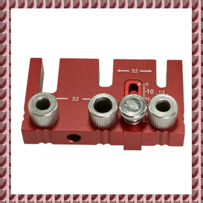 1 Piece 3-In-1 Locator Woodworking Drilling Locator DIY Tools Furniture Maintenance