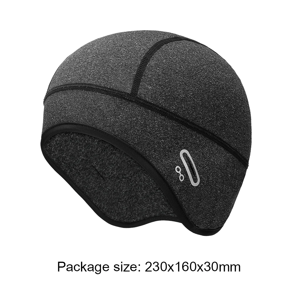 Winter Thermal Cycling Cap Outdoor Under MTB Helmet Liner Fleece Hat Sports Men Bicycle Skiing Beanie Running Hiking Skullcaps