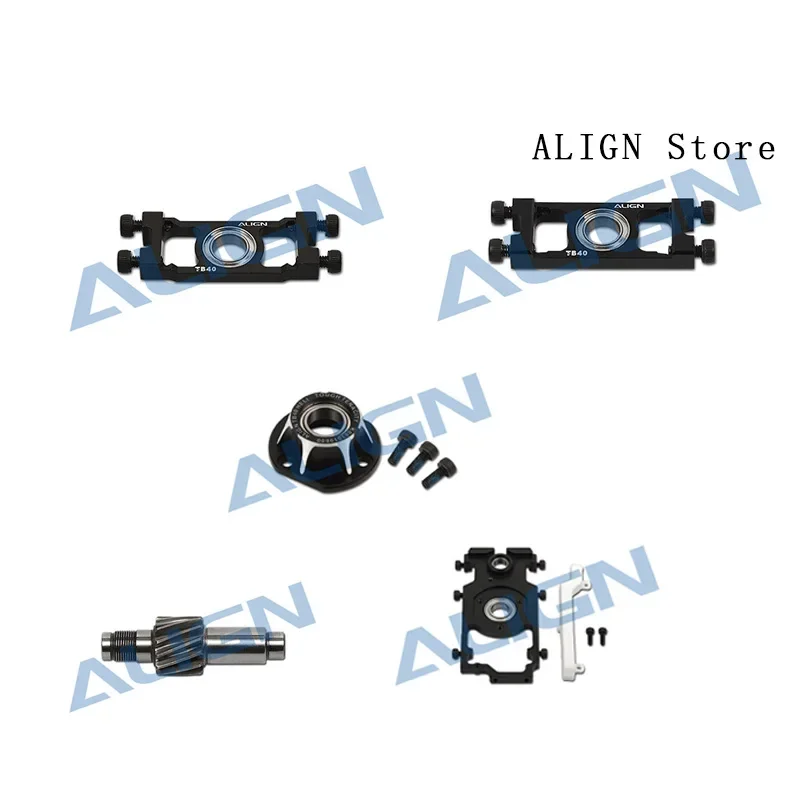 Align TB40  Main Shaft Bearing Block Base Front Drive Shaft Bearing Housing  Front Drive Main Shaft  Spare Parts RC Helicopter