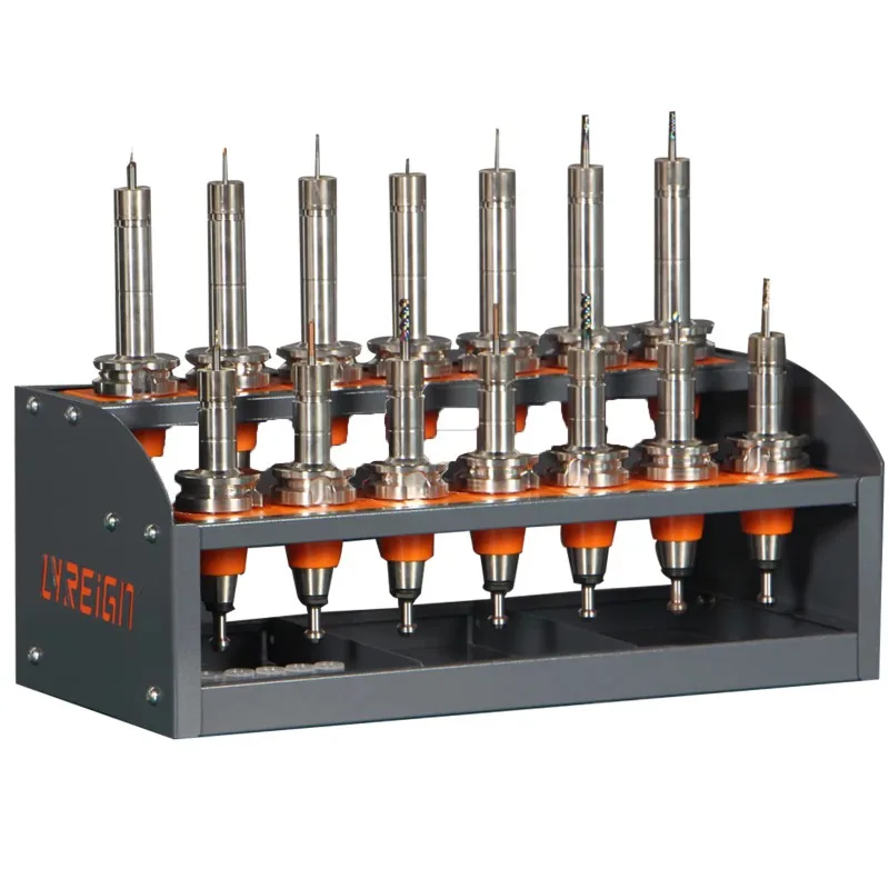 Cnc Tool Rack Storage Rack 40 Sheets BT40 CAT40 NMBT40 CNC Tool Rack Mechanic Tool Cart