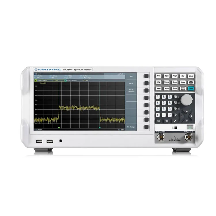 R&S FPC1000  FPC  spectrum analyzer 5 kHz to 1/2/3 GHz signal generator vector network analyzer