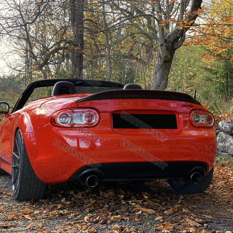 Für Mazda MX5 MX-5 Miata NC Style CARBON FIBER Style Heckspoiler Auto-Zubehör 2009-2015