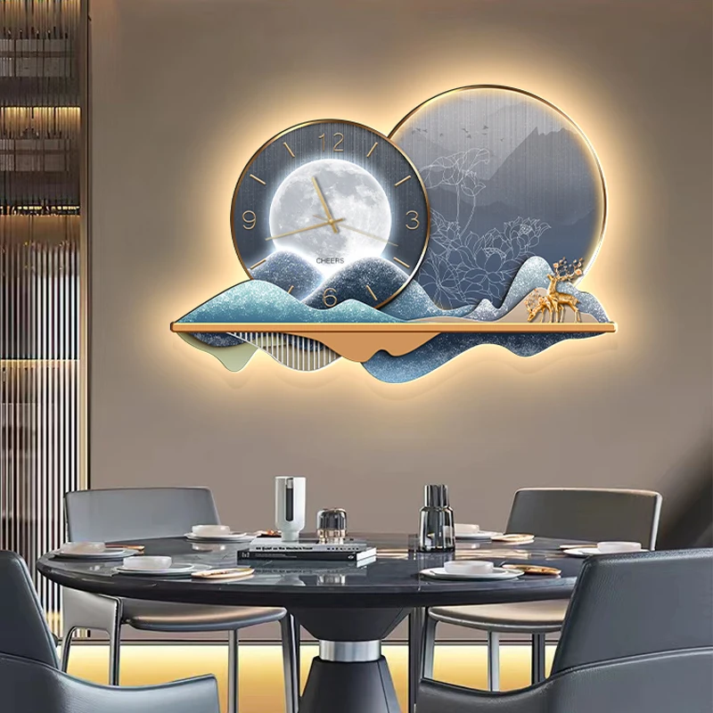

Waiting Cute Wall Clocks Art Mural Led Interior Minimalist Silent Wall Watch Aesthetic Creative European Wanduhr Home Design