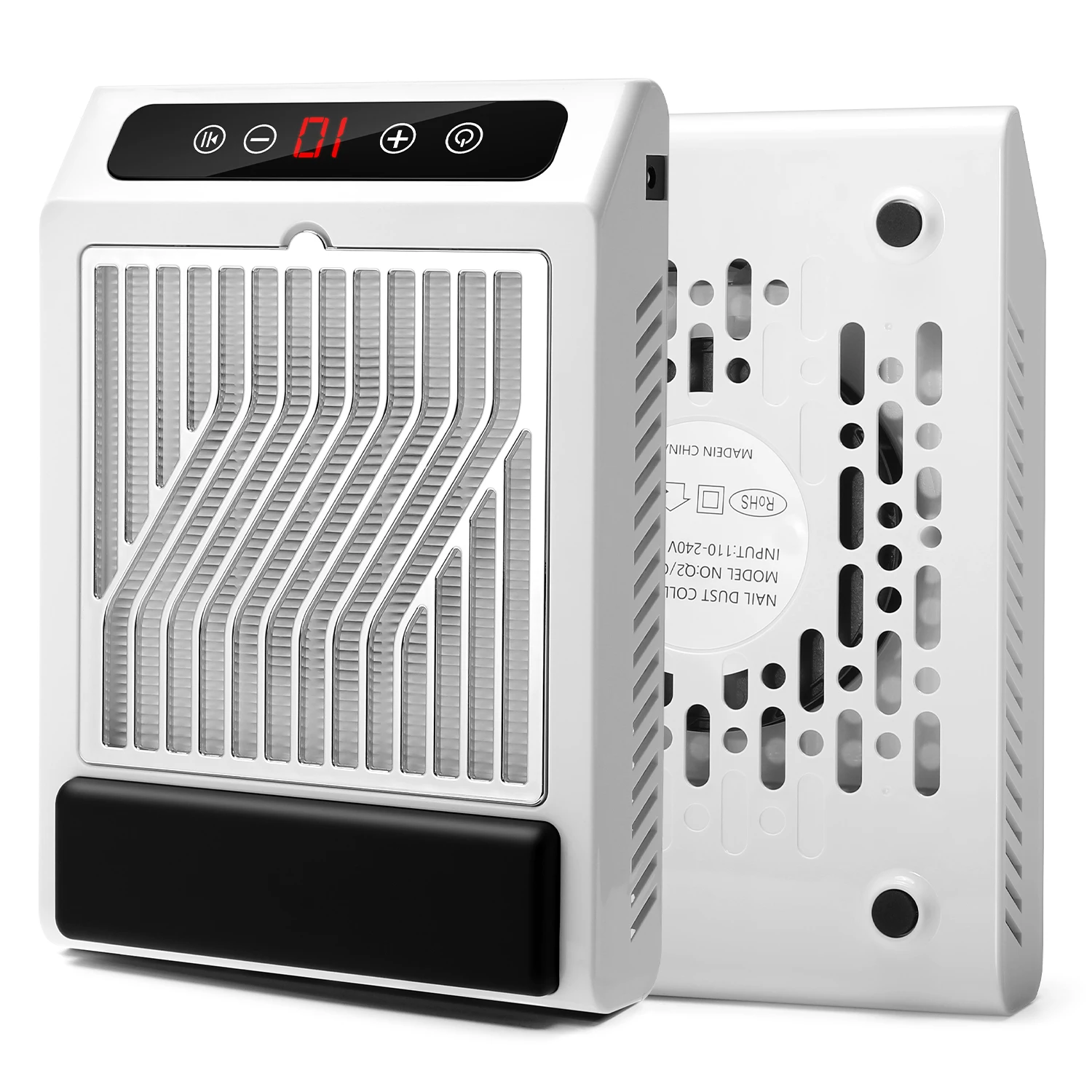 

Пылесборник для ногтей с сенсорным ЖК-экраном, мощное всасывание 3700 об/мин, легко очищаемый фильтр, отличная подушка для рук с рассеиванием тепла