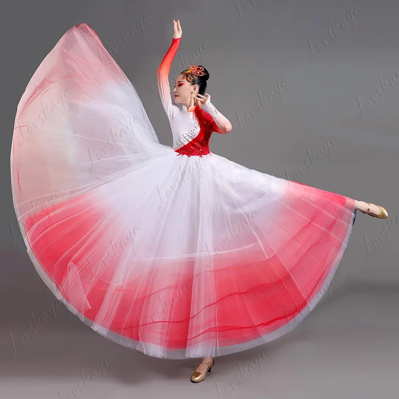 

Classical Dance Costumes Female Elegant Chinese Style Song Accompaniment Dance Openingperformance Costumes