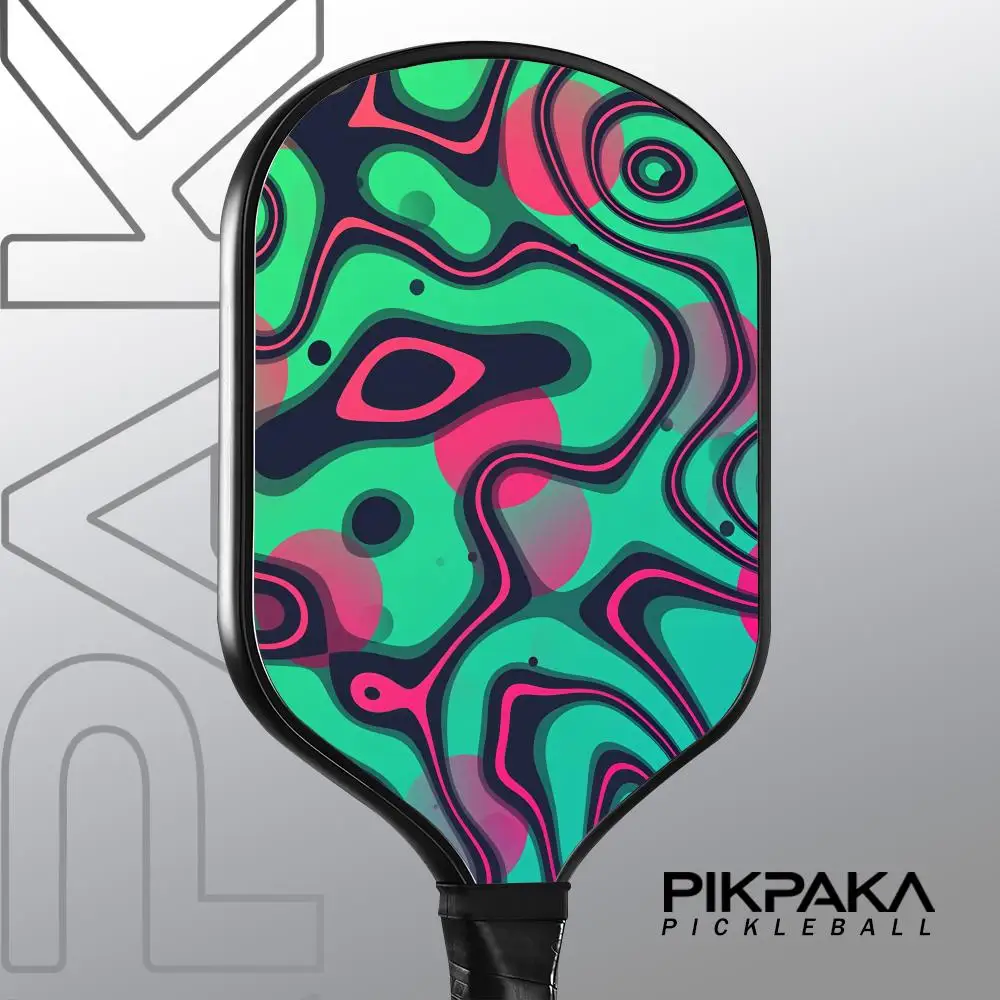 مجموعة مجداف كرة البيسبول ذات الكتابة على الجدران الأرجوانية المعتمدة من USAPA T700 من ألياف الكربون Unibody مشكل حراريًا مع قوة ودبوس أساسي على شكل قرص العسل 16 مم