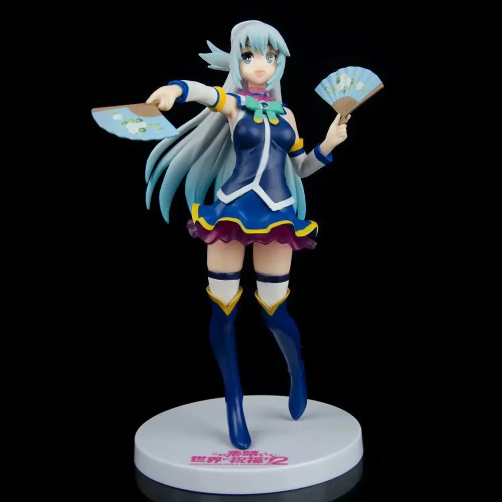 

Anime Kono SubarashI Sekai Ni Shukufuku Wo Aqua PVC Action Figure Collectible Model Doll Toy 20CM