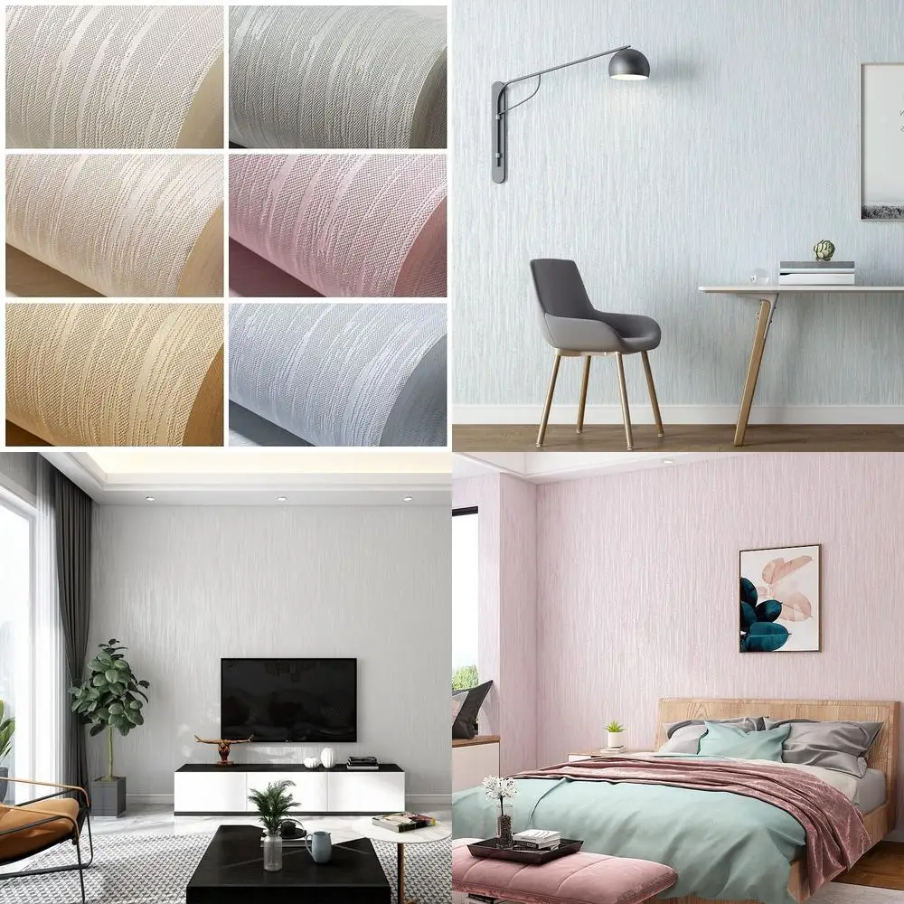 3D Solid Color Diatom Mud Embossed Wallpaper for Bedroom Living Room Study Hotel Minimalist Plain Color Textured Background Wall