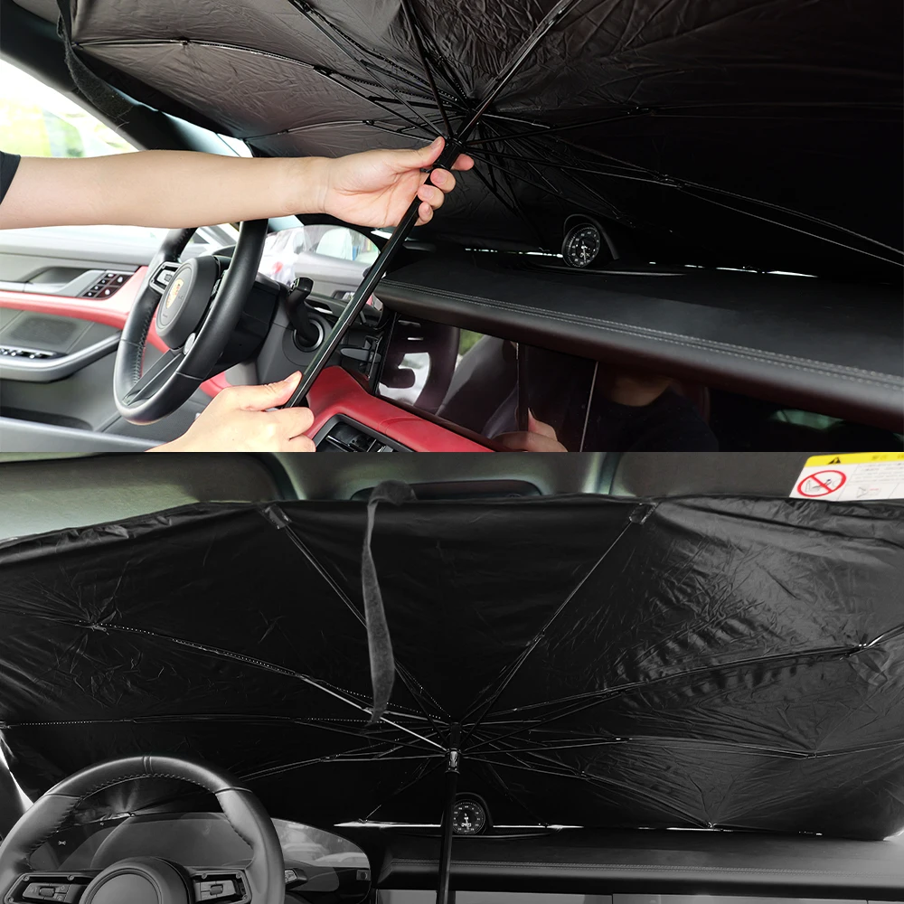 Car Sun Shade Protector Parasol Auto Front Windshield Sunshade Covers For Honda Civic Type R Fk8 Fk7 Fk2 Accord Crv Fit Mugen