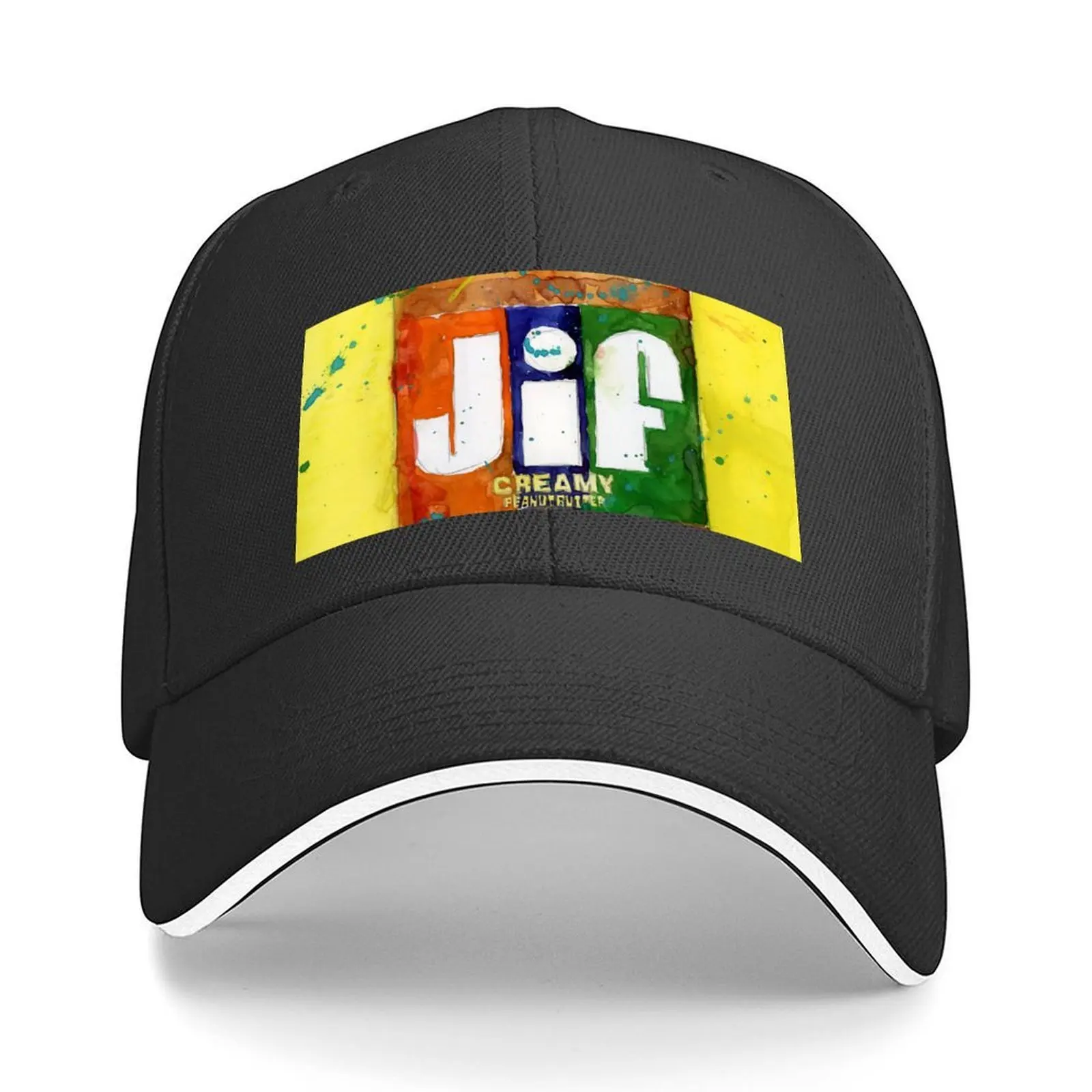 

Jif Peanut Butter - Vintage - Kitchen Art Baseball Cap custom caps fishing caps man Anime Hat black Golf Women Men's