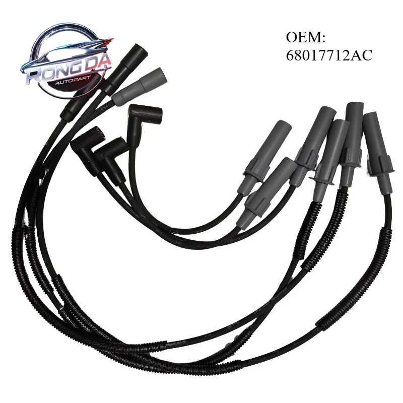

Новый комплект из 6 проводов зажигания OEM 68017712AC (проводы зажигания, разветвительные провода) для Jeep Wrangler 3.8L 2007-2011 гг.