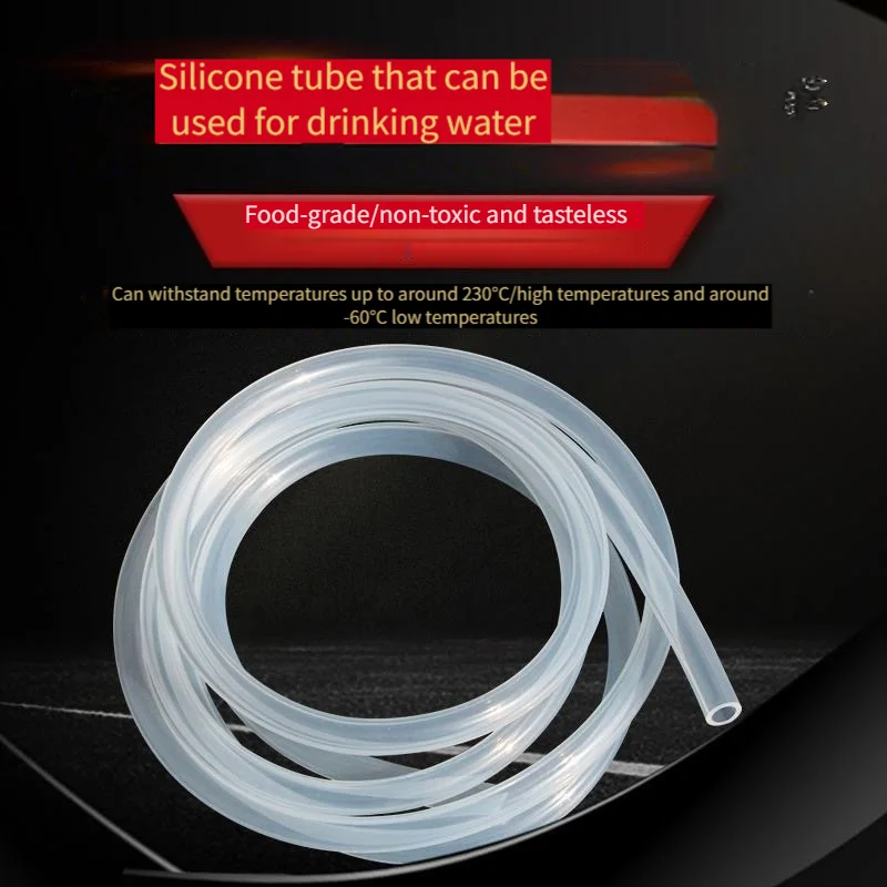 Food grade silicone hose resistant to high temperatures      Odorless transparent silicone tube       Peristaltic pump pipe