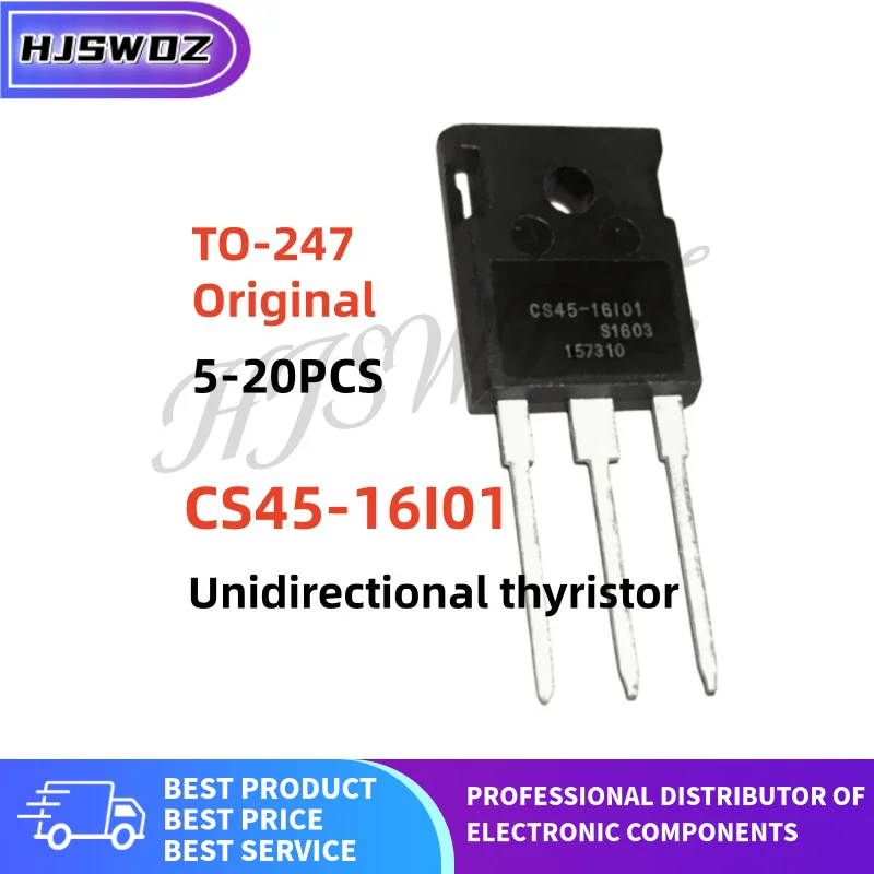 5/10/20PCS Original 100% New CS45-16I01 CS45-16101 CS45 16I01 16101 TO-247 1600V Power Unidirectional thyristor