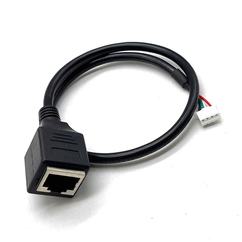 RJ45 to PH2.0 Wire Connector 4pin White 1.25mm Industrial Control Motherboard Pin Wire PH2.0 to RJ45 Terminal Touch Screen Wire