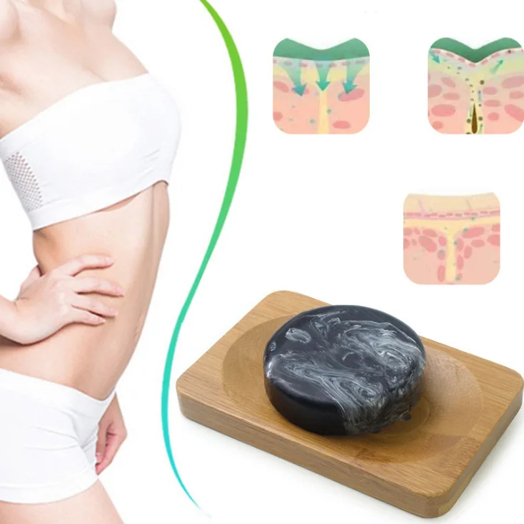 صابون الطين المعدني المصنوع يدويًا لتخفيف الوزن للنساء، صابون جميل مضاد للسيلوليت لشد البشرة، سابون سابونيتي كلرادور دي بيلي