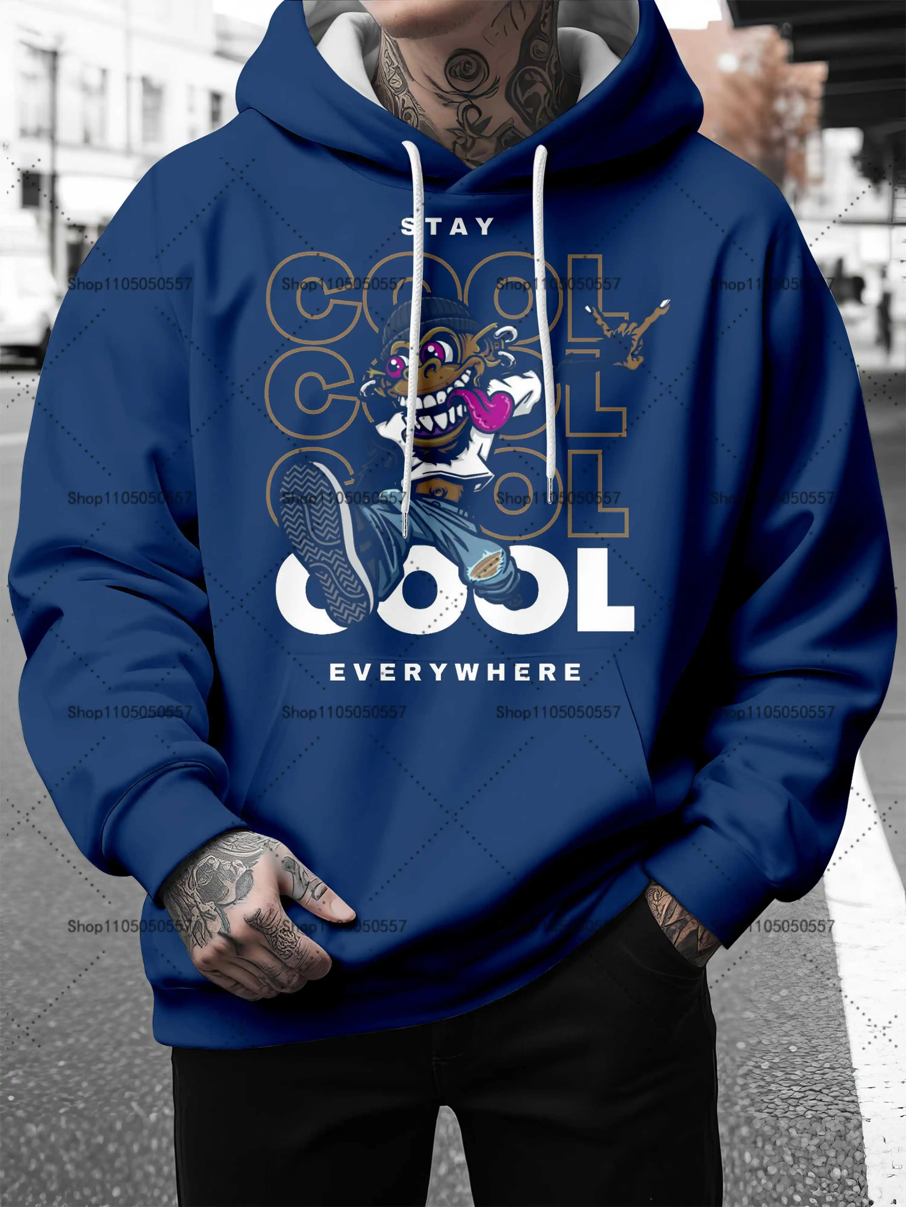 

Casual hoodie, regular fit, easy to clean and maintain, suitable for any underwear, suitable for all seasons, multiple colors