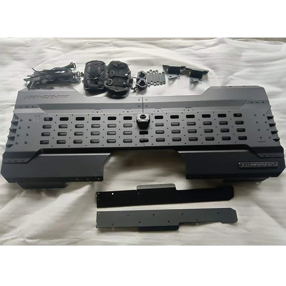 F2016 Fury Aluminum Alloy External Tailgate Expansion Panel For Jeep For Gladiator PICKUP JT 2021+ 5