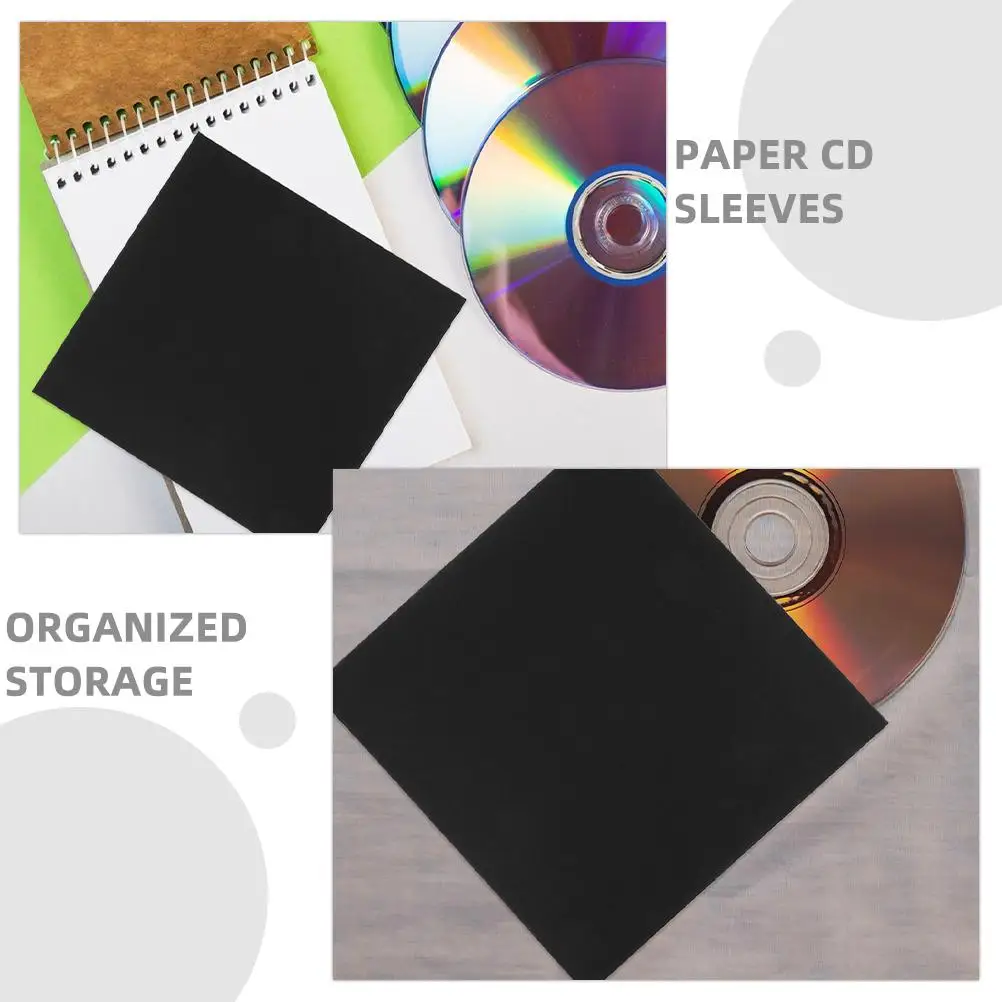 10 ชิ้น CD กระเป๋า Dvd แขนกล่องเก็บกระดาษเปล่ากรณี Organizer อัลบั้มรูปงานแต่งงานโฆษณาคอนเทนเนอร์