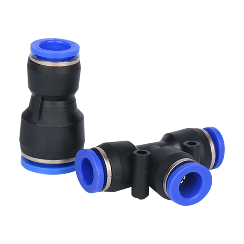 

ZL Pneumatic Connector Straight-through Pump Accessories Truck Reducing Tee Joint Quick Plug