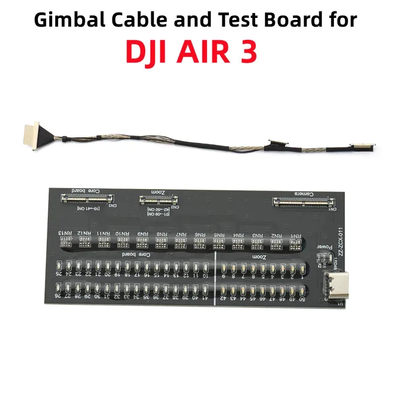 

Gimbal Cable and Test Board for DJI AIR 3 Drone Camera Coaxial Signal Transmission Flex Line Wire Test Tool Spare Parts