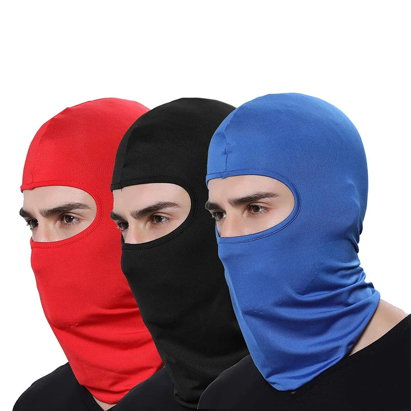 Balaclava Full Face Mask Breathable Motorcycle Winter Warm Full Cover Caps Neck Windproof Dustproof Cycling Caps Full Face Mask
