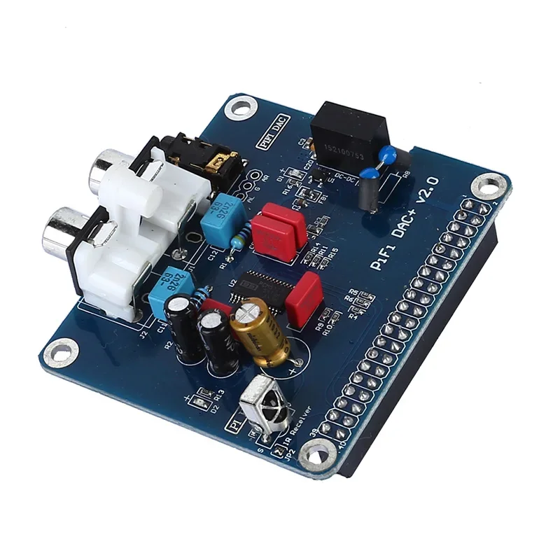 

PIFI Digi DAC+HIFI DAC Audio Sound Card Module I2S interface Raspberry pi 3 2 Model B B+Digital Pinboard V2.0 Board SC08