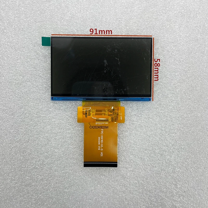 NEW 60Pin 4Inch for FPC-HX40-V1.0 V01 CX20240820W Display Screen Projector LCD screen Matrix Diy Projector Accesso Replace