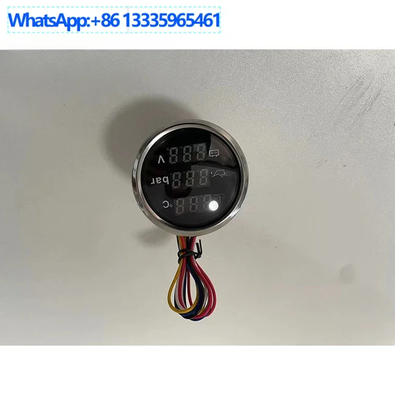 

CX6075 water temperature/oil pressure/voltage trinity instrument panel, acceptable formulation, generator spare parts