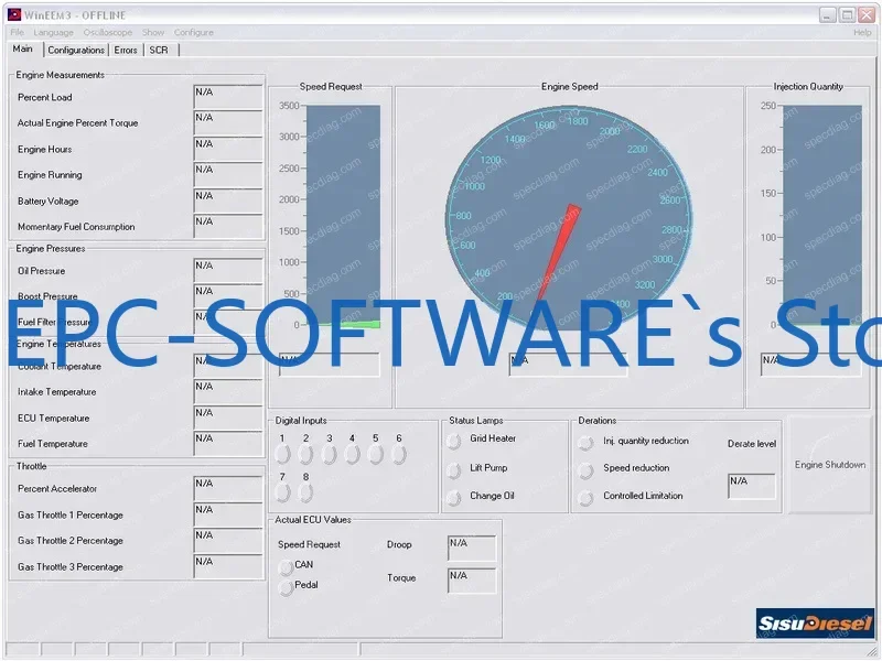 

EPC-SOFTWARE AGCO SISU Power WinEEM3 Service Tool 1.2.1.1 (WinTest)