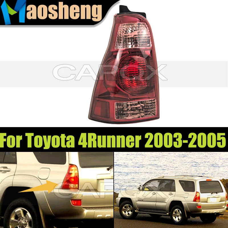 

Rear Bumper Taillight Taillamp For Toyota 4Runner 2003 2004 2005 Brake Light Taillamps Tail Light