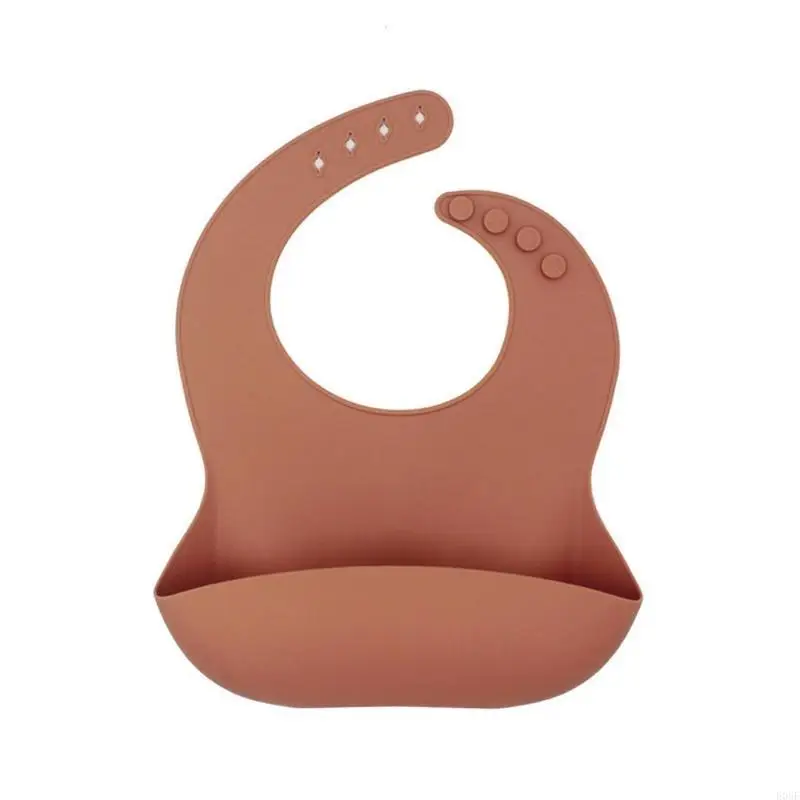 

E06F 4pcs/set BPA Baby Silicone Tableware Waterproof Bib Solid Color Dinner Plate Sucker Bowl And Spoon For Children