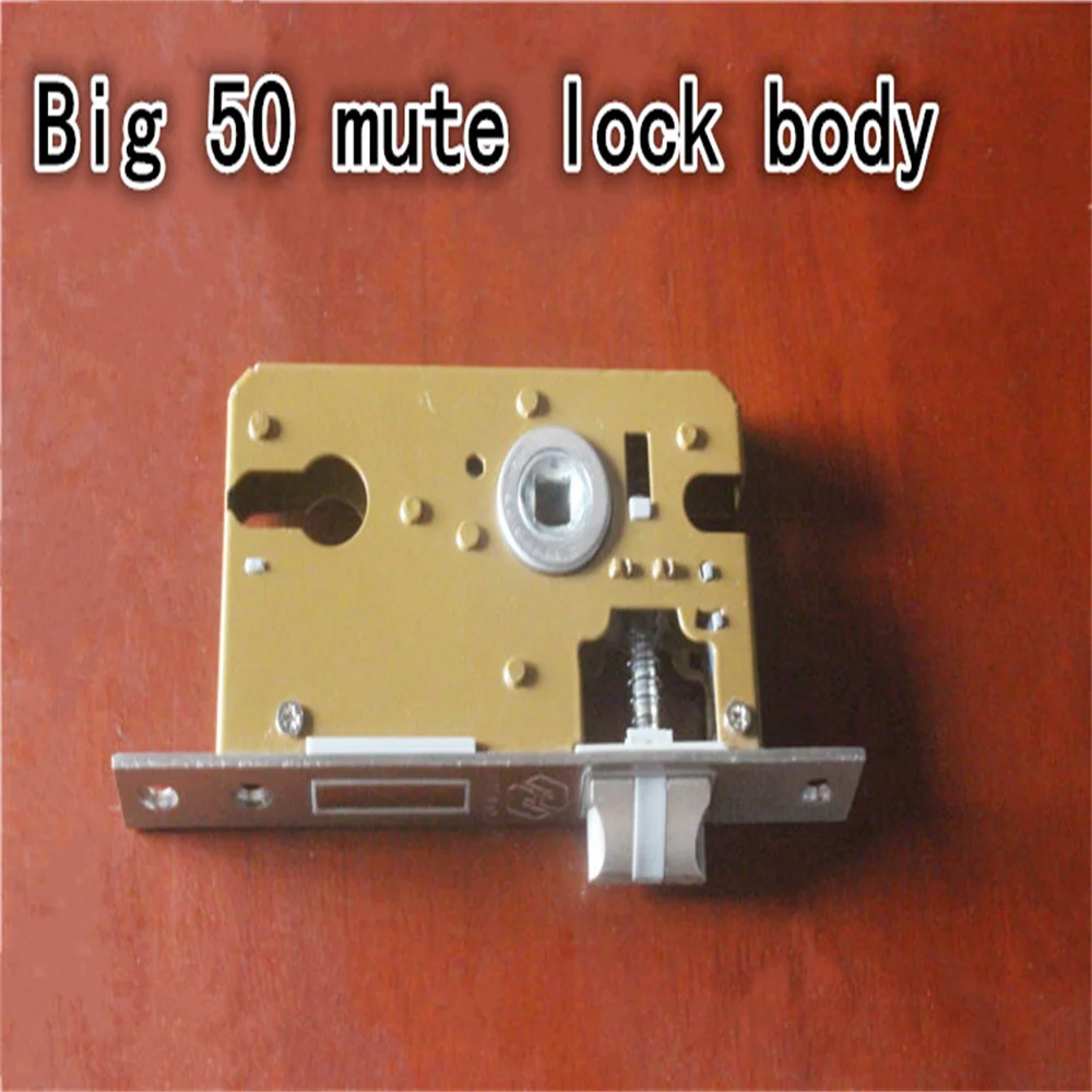 Lock body size 50 single tongue double tongue bathroom door wooden door indoor lock core bedroom universal door lock tongue