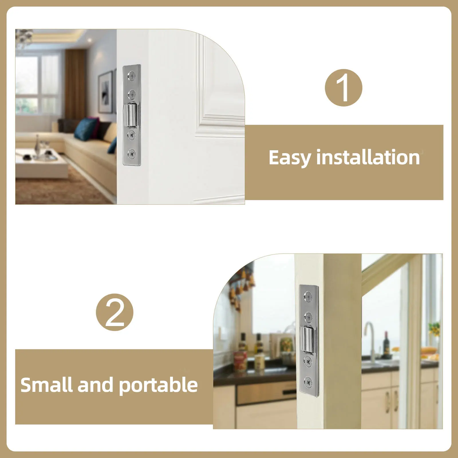

Stainless Steel Closet Door Hardware Ball Adjustable Adjustable Stainless Ball Closet Catch Catch Door Hardware