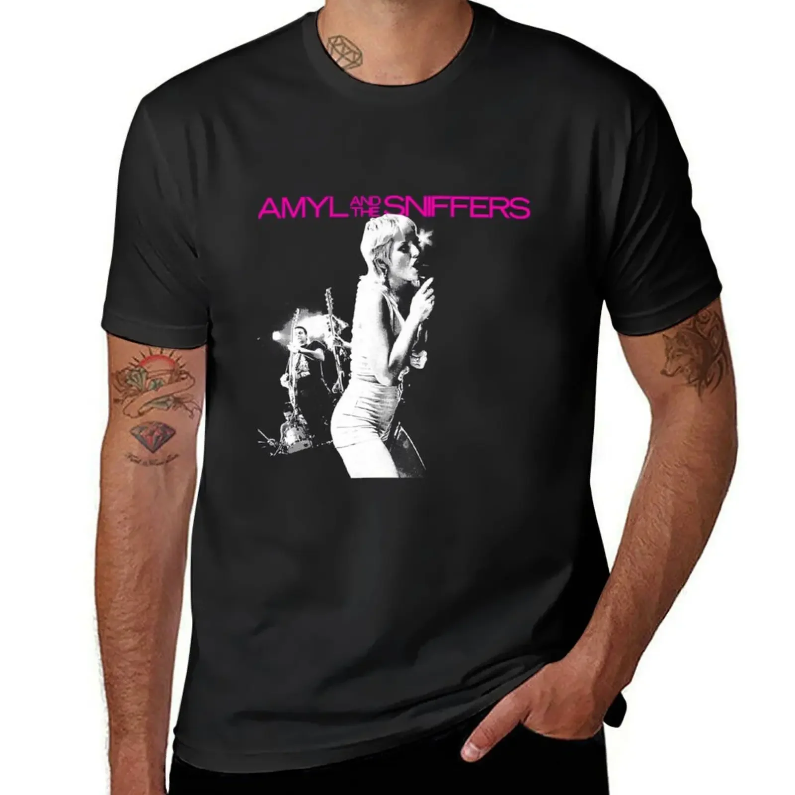 

Amyl and The Sniffers T-Shirt oversized quick-drying funny t shirts for men