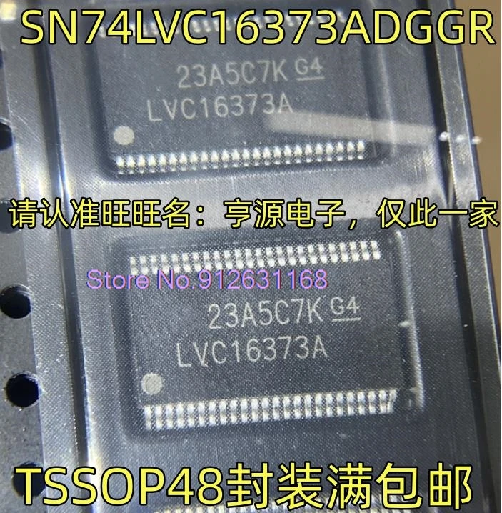 (10PCS/LOT) SN74LVC16373ADGGR LVC16373A TSSOP48