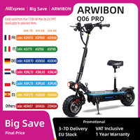 ARWIBON Q06 Pro Electric Scooter 2800W*2 Dual Powerful Motor Electric Scooter 11 Inch Tyres 60V 27Ah Off-road Electric Scooter