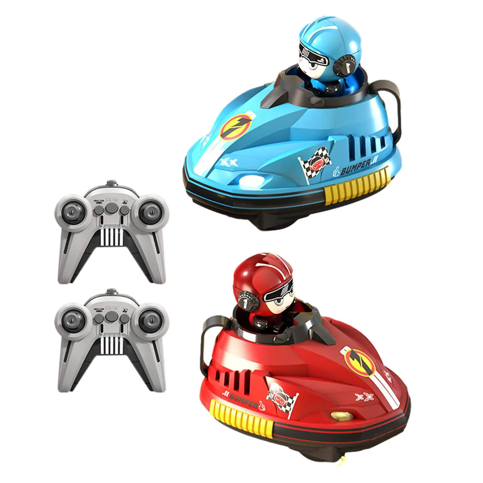 Remote Control Cars Parent Child Interactive Toy Sturdy Cartoon Vehicle Toy 2 Players for Adults Kids Teens Valentine's Day